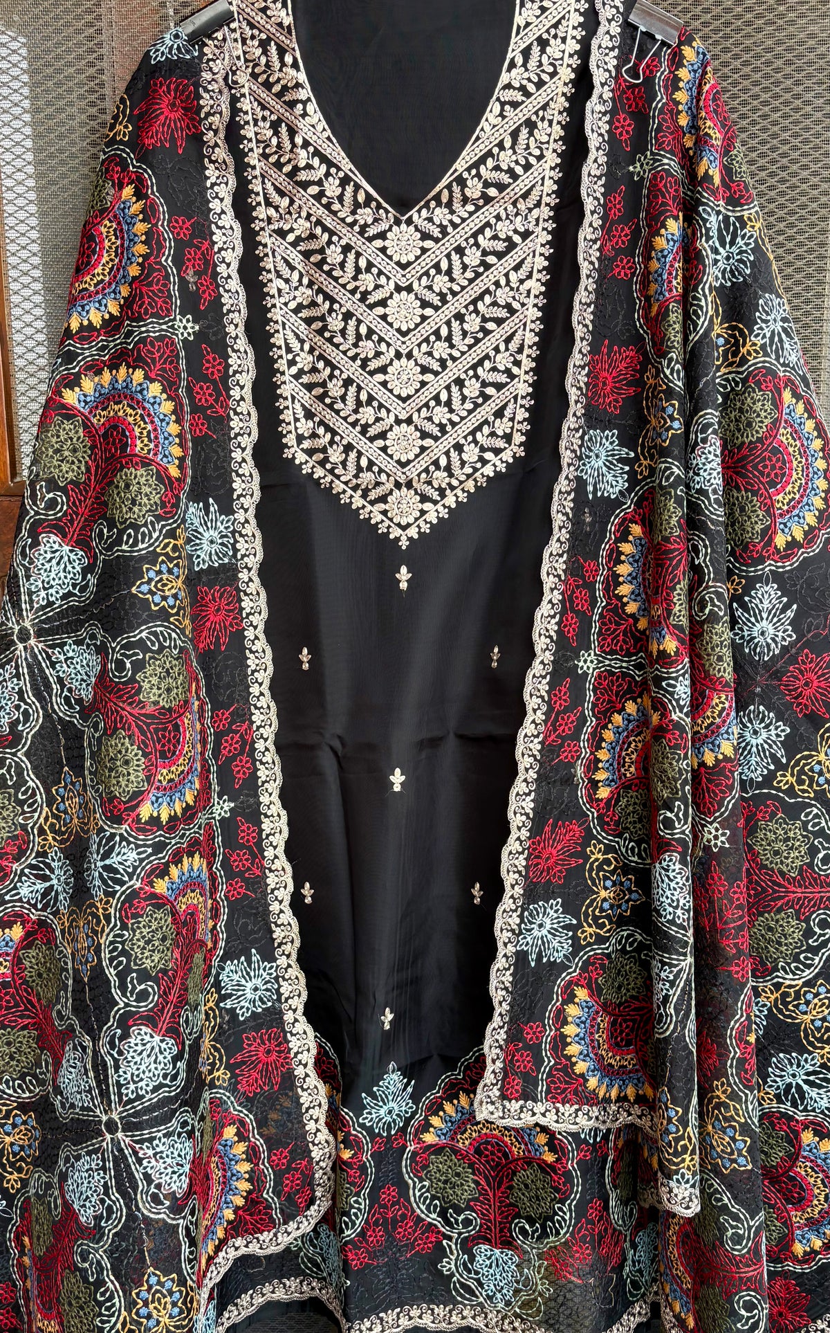 Kashmiri Organza Suit