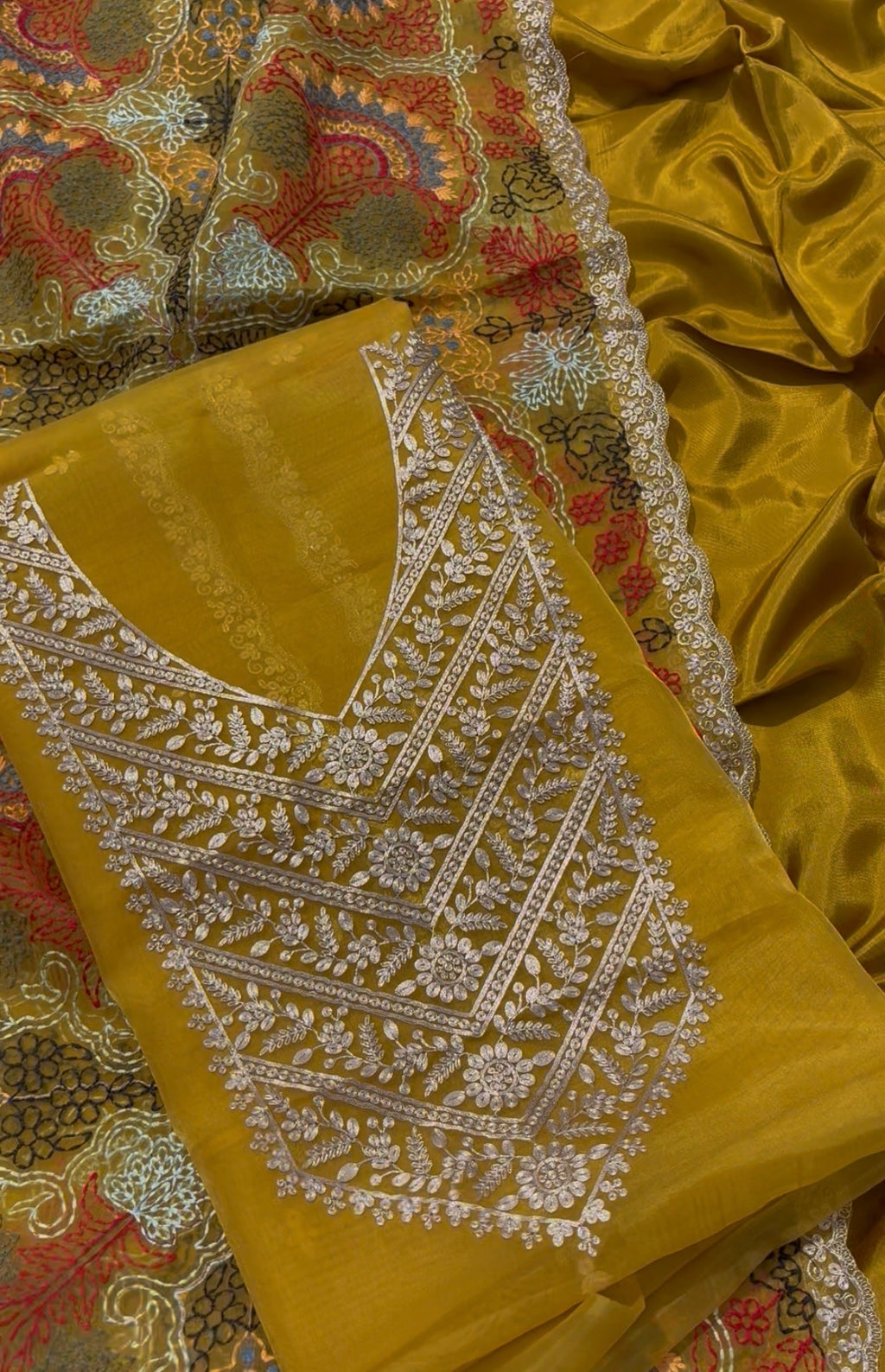 Kashmiri Organza Suit