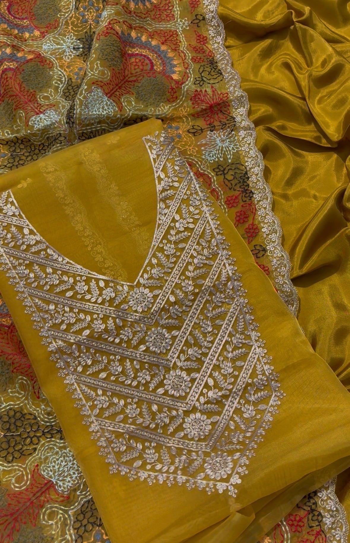 Kashmiri Organza Suit