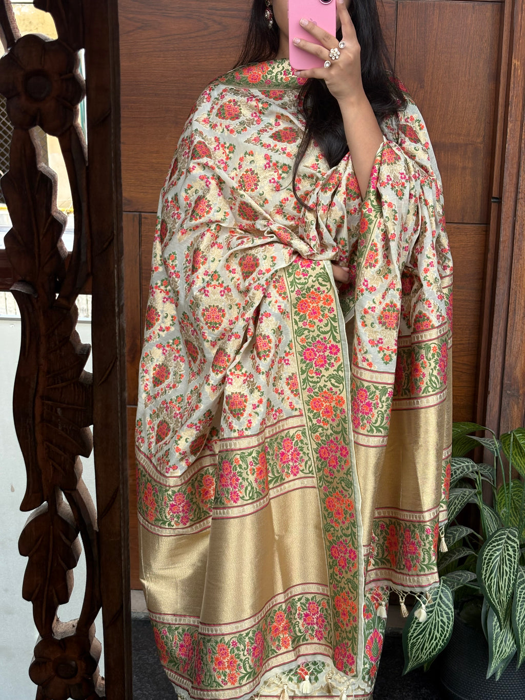 Shaahi Chanderi Suit