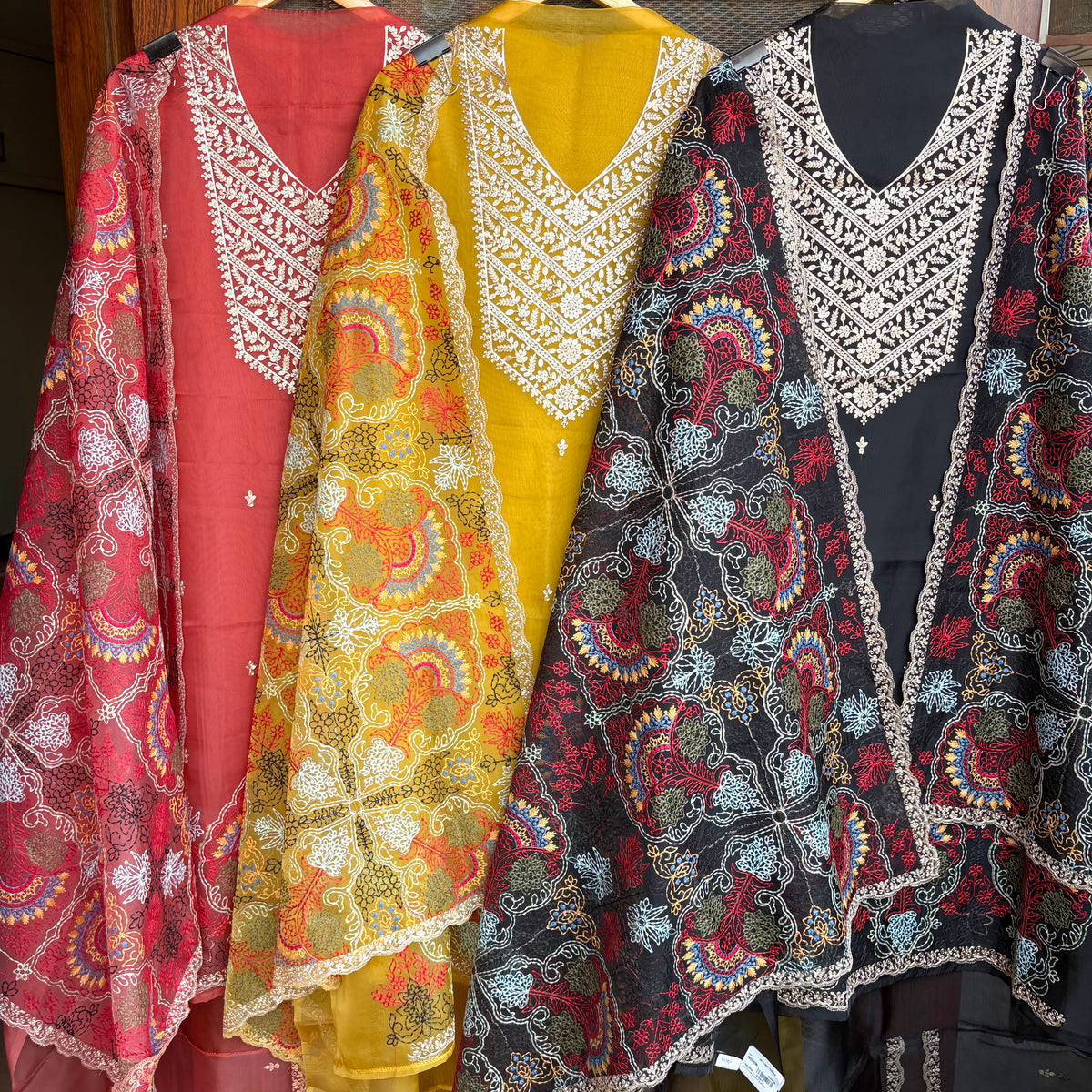 Kashmiri Organza Suit
