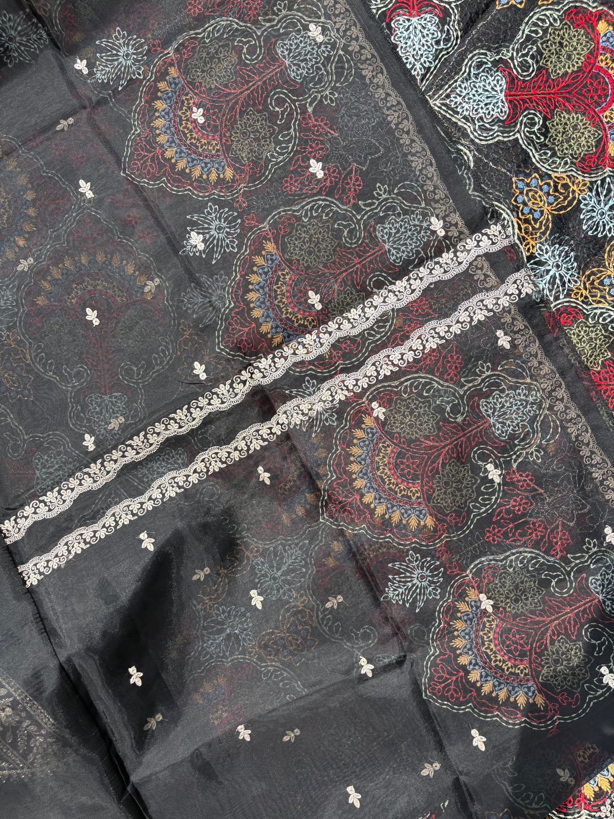 Kashmiri Organza Suit