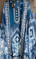 Indigo Muslin Suit