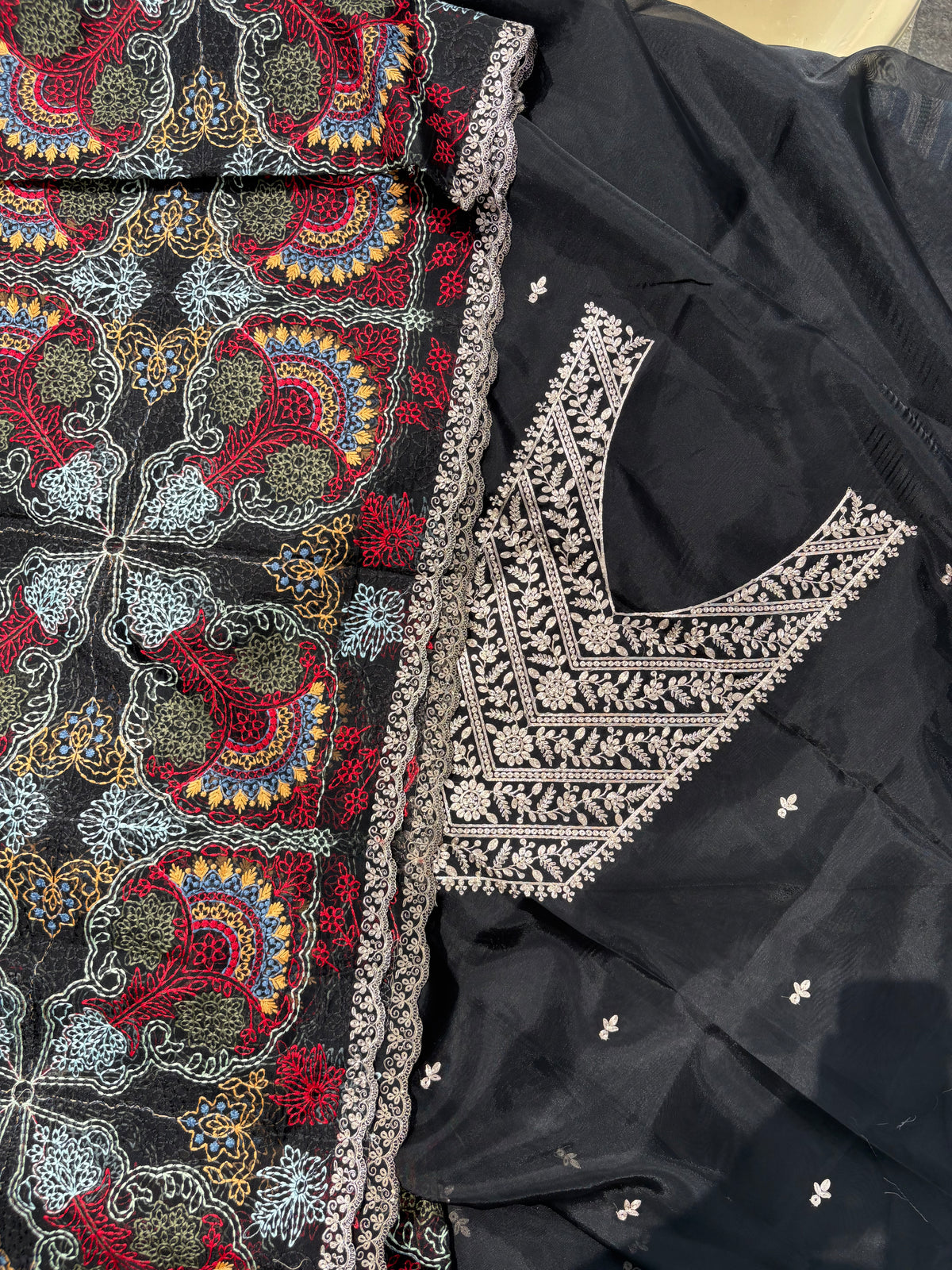 Kashmiri Organza Suit