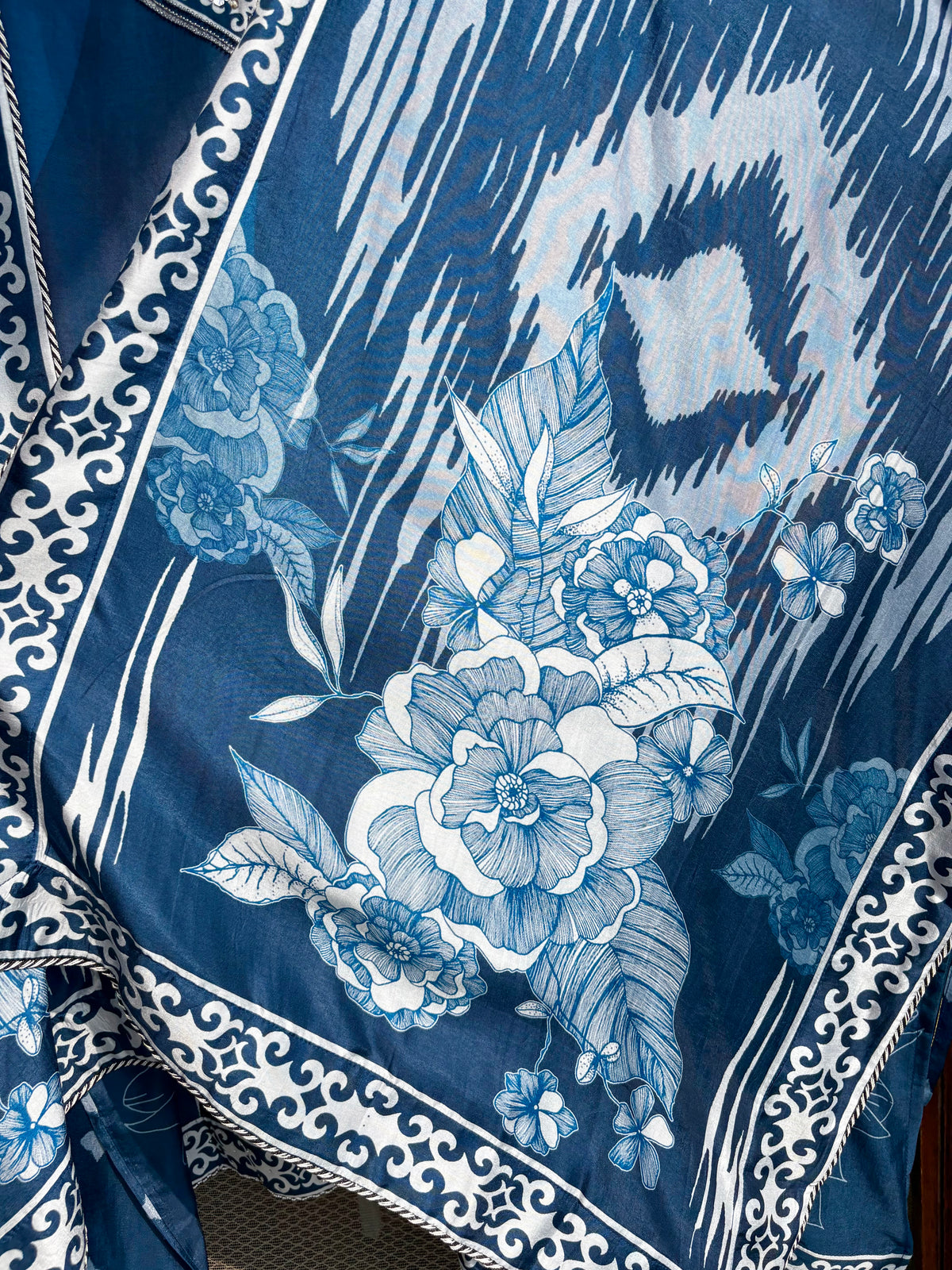 Indigo Muslin Suit