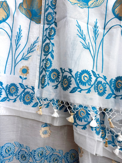 Aasmaan Chanderi Suit