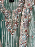 Wrinkled Tissue Parsi Suit