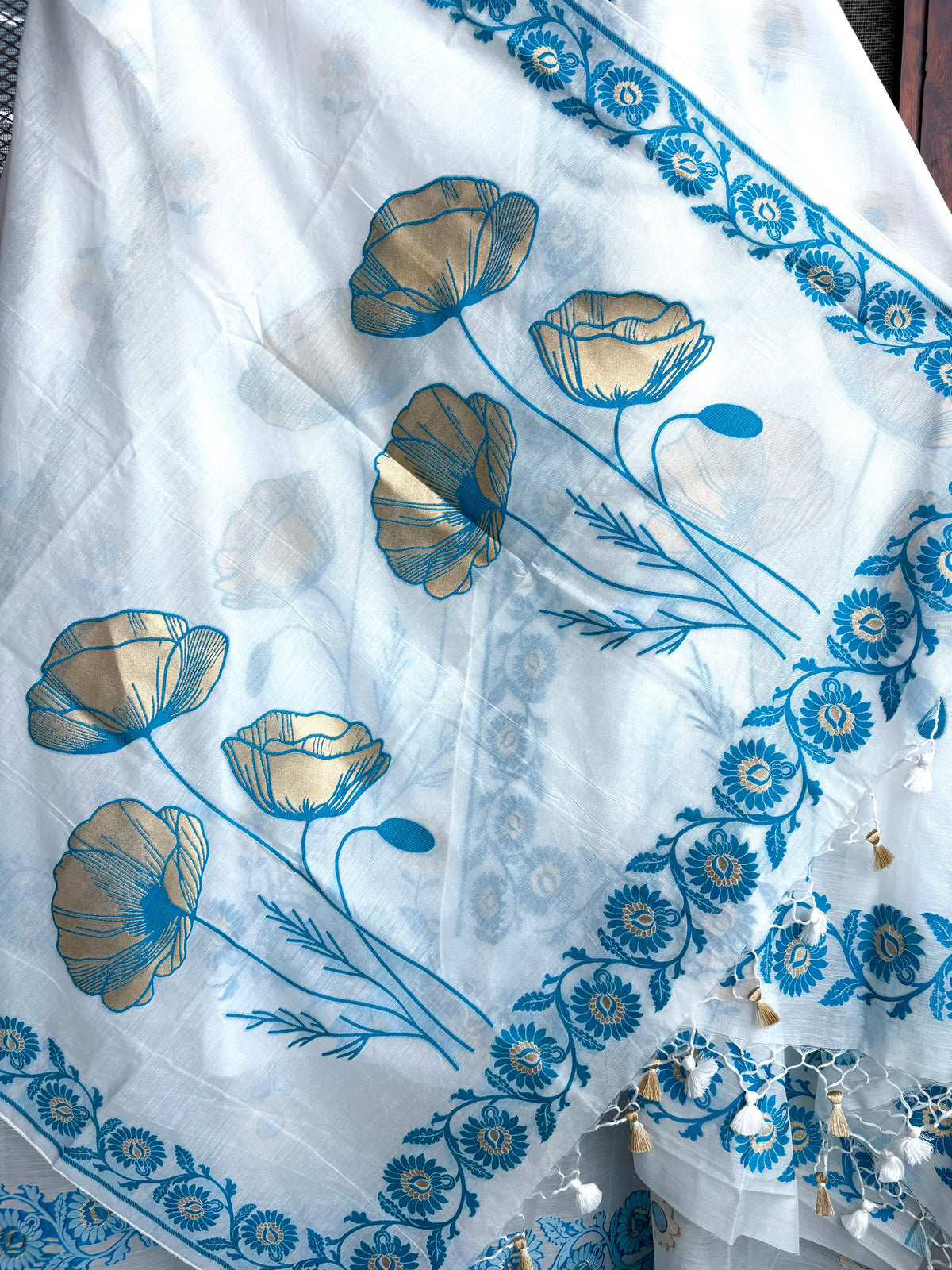 Aasmaan Chanderi Suit