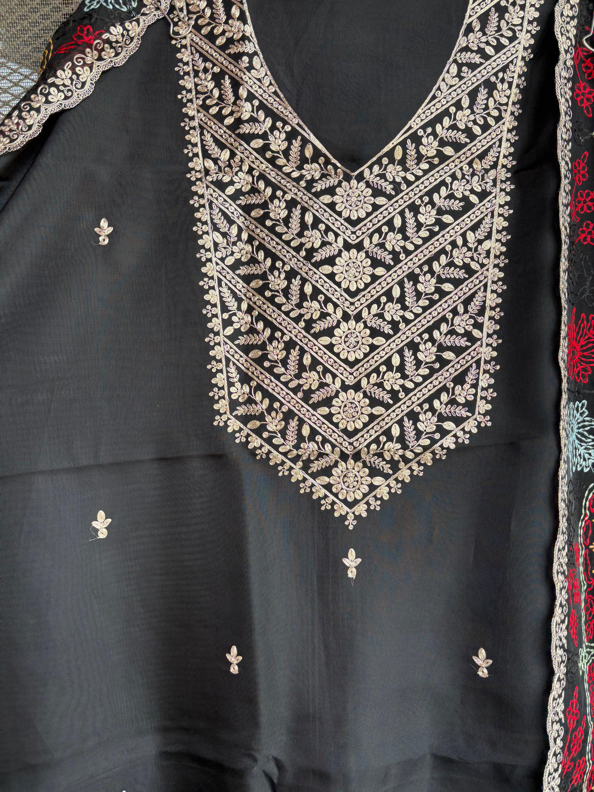 Kashmiri Organza Suit