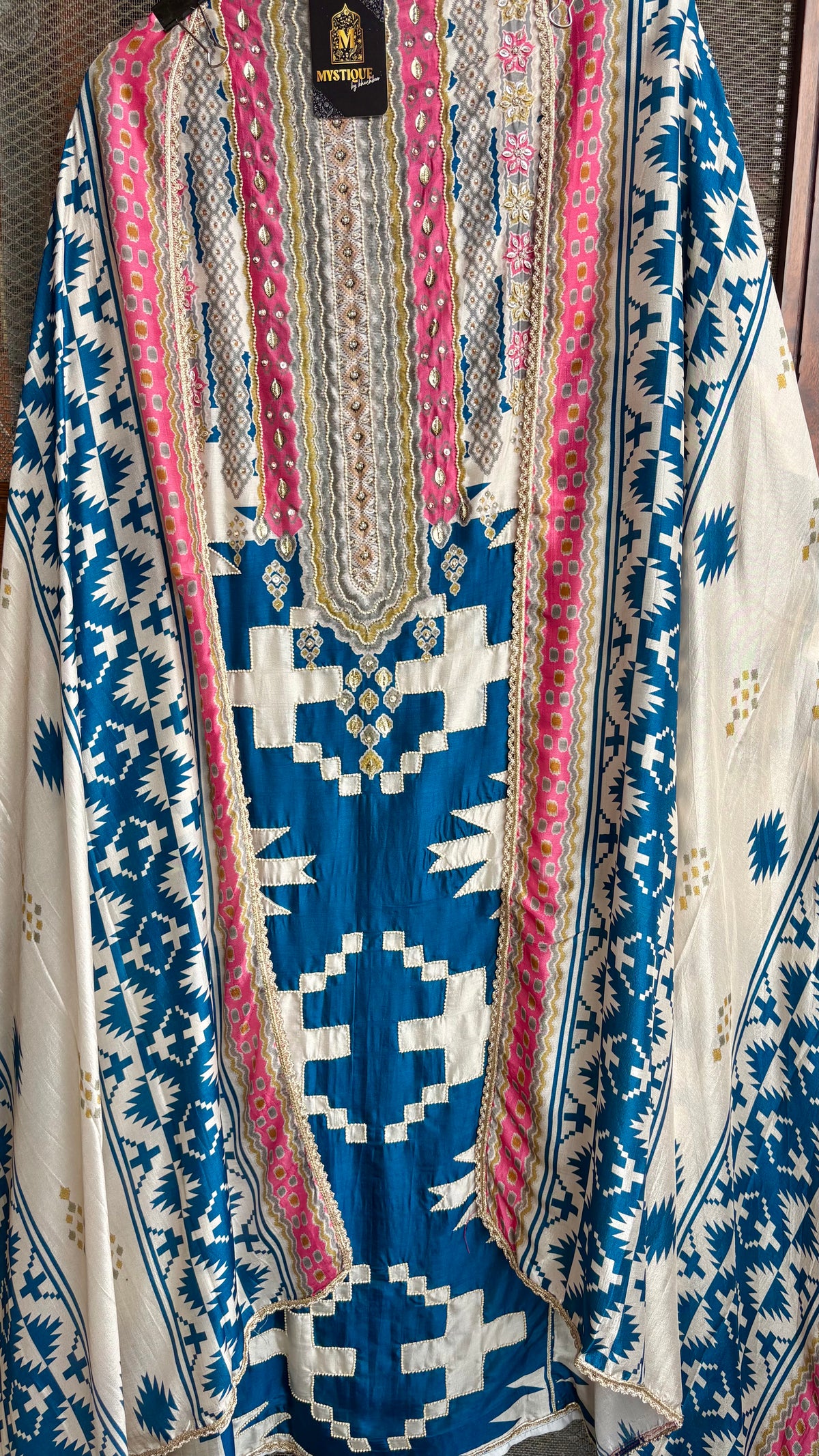 Tarang Vibrant Muslin Suit