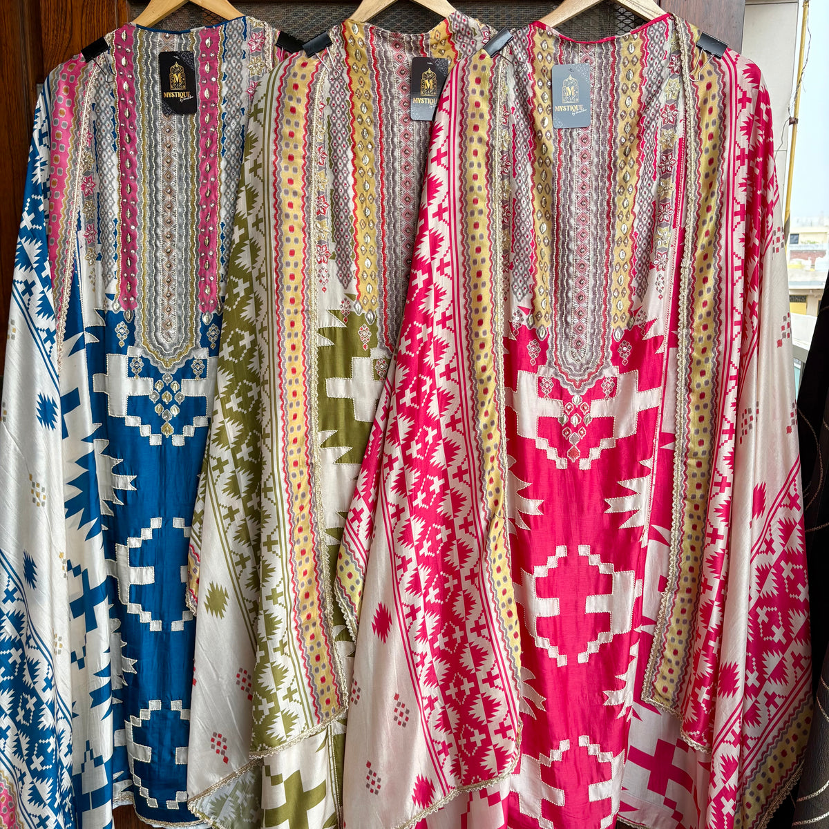 Tarang Vibrant Muslin Suit