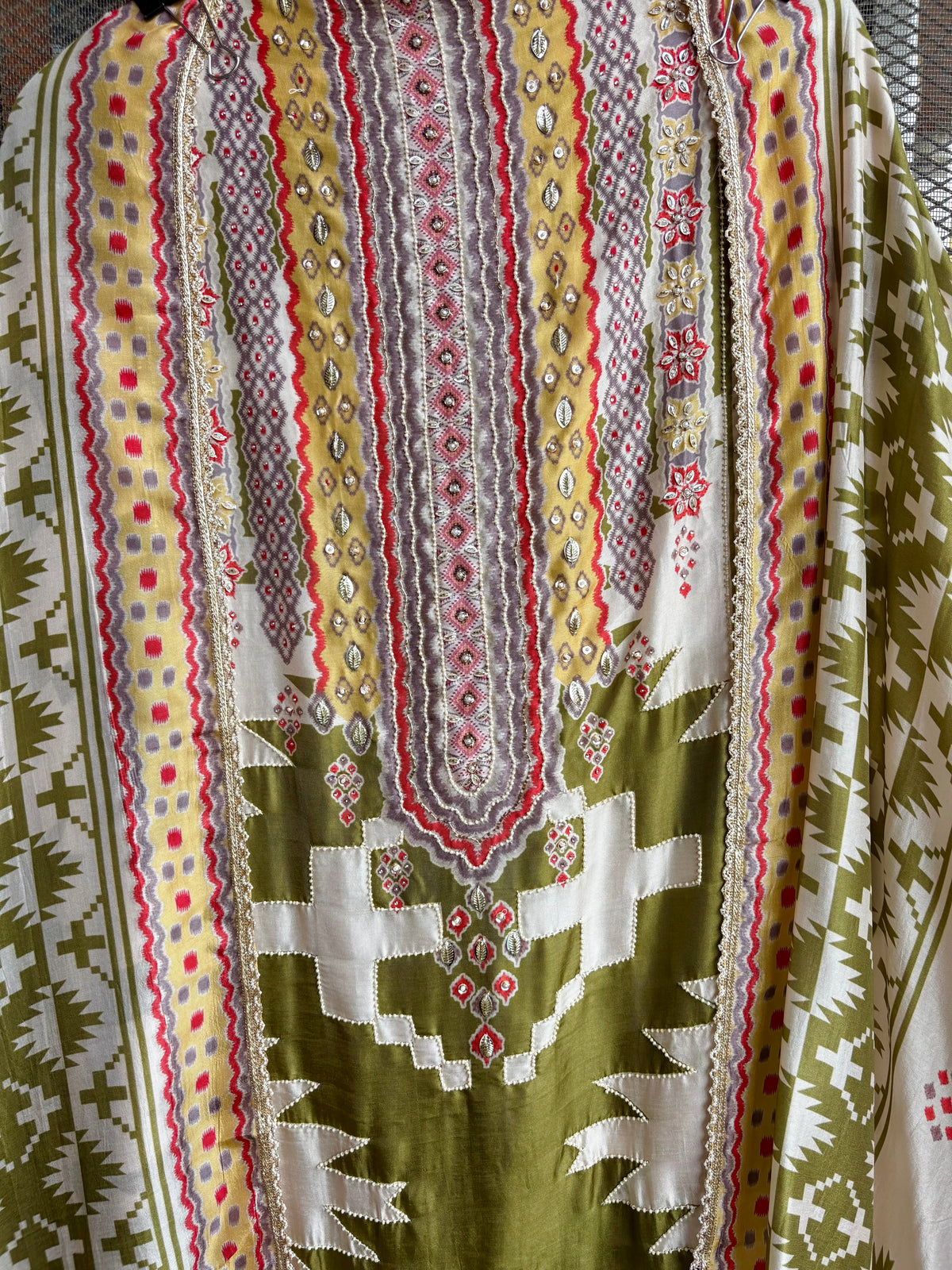 Tarang Vibrant Muslin Suit